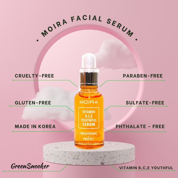 MOIRA Skincare Moira Facial Serum Vitamin Bce Youthful Made In Korean Poshmark